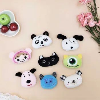 

10pcs/lot cute animals doll patches applilques doll hair decoration for hair cloth and shoes diy handmade free shipping