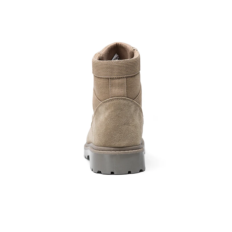 YEINSHAARS Autumn Winter New Arrival Men Work Boots Lace Up Breathable Casual Army Boots Ankle Botas Hot Fashion Men Desert Boot