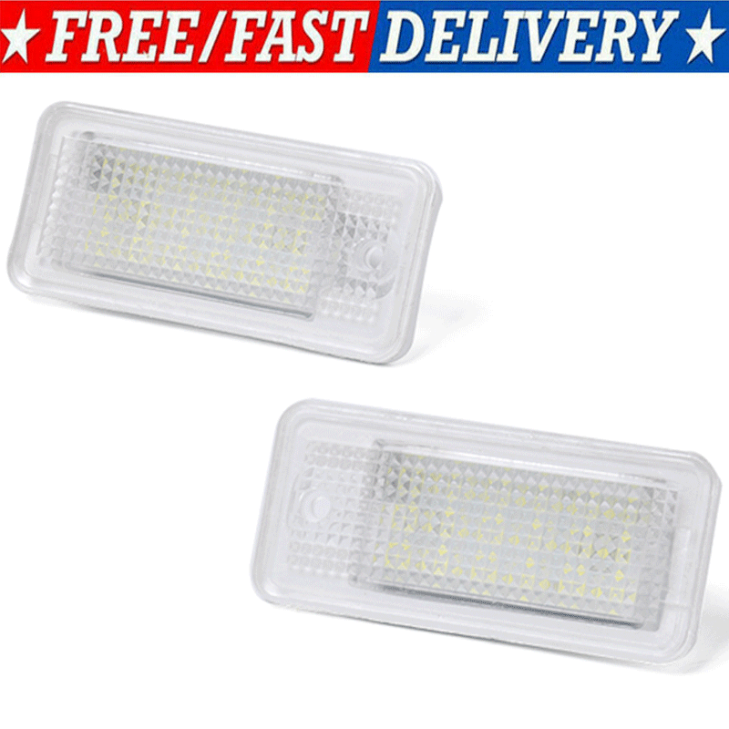 Светодиодный номерной знак светильник SMD Canbus Error Free для Audi A3 A4 A6 A8 Q7