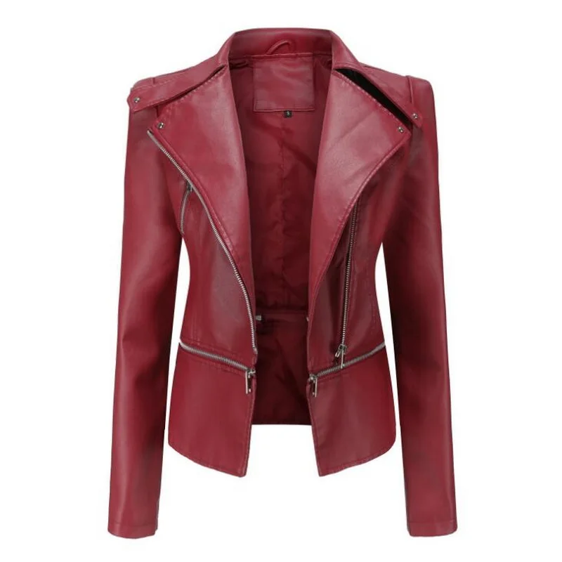 Рисунок 5 - Модная женская кожаная куртка VXO ярких цветов