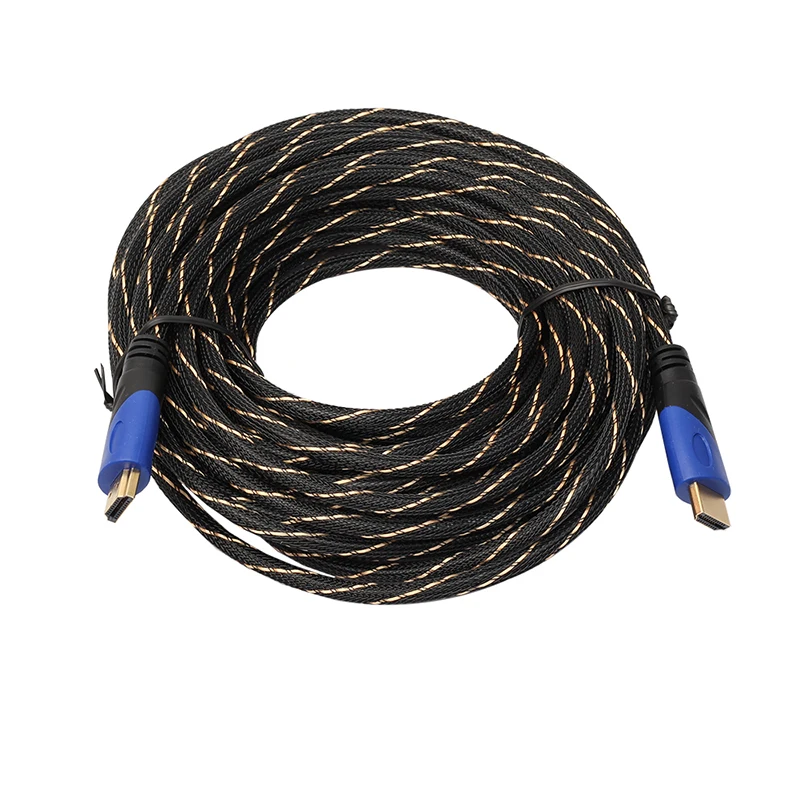 High Speed HDMI Cable Gold Plated HDMI to HDMI Cable 1.4V Full HD 1080P 3D for HDTV XBOX PS3 0.5m 1m 1.5m 1.8m 3m 5m 10m (6)