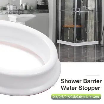 

Bathroom Water Stopper Threshold Water Dam Shower Barrier Water Stopper For Home Kitchen Bathroom Dropshipping