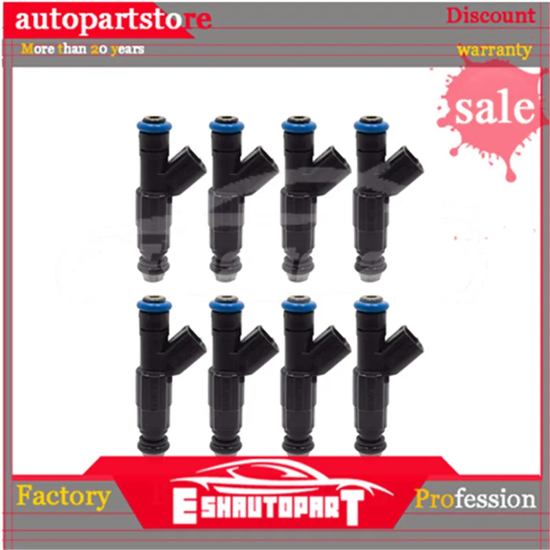 885176 0280156081 12567905 New 8PCs Fuel Injector 0280156081 885176 12567905 For Marine Mercruiser V8 350 MAG 5.0L 4.3L 6.2L