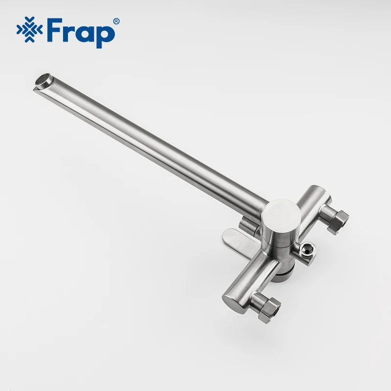 FRAP нержавеющий смеситель для ванной с душем F22801