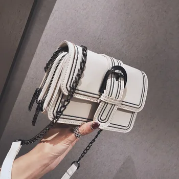 

PU Leather Crossbody Bags For Women 2020 Fashion Mini Small Shoulder Bag Female Handbags And Purses Travel Bags white