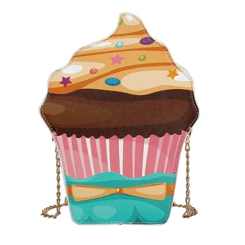 

Cute Fun Stripe Color Ice Cream Style Ladies Chain Purse Daily Shoulder Bag Tote Crossbody Mini Bag Female Flap Pouch Handbag