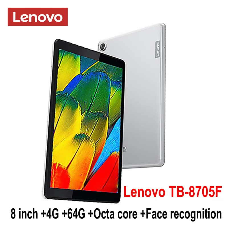 Lenovo-tableta inteligente M8 original, 8 pulgadas, 3 GB de RAM, 32 GB de ROM, Octa Core, LTE, 5100mAh, reconocimiento facial, FHD, dolby