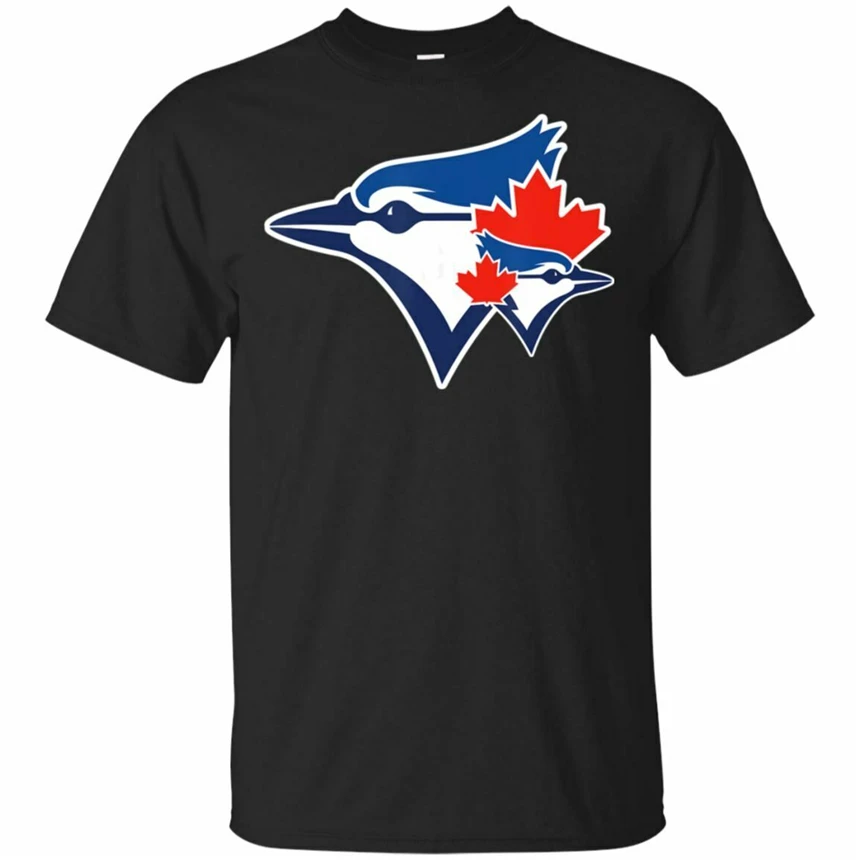 

Toronto Baseball T Shirt - Canada Jays Sports Fans Black, Navy T-Shirt S-3Xl Homme Customized Tee Shirt