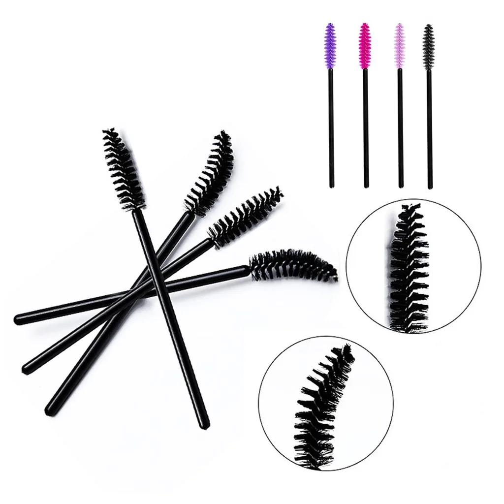 Eyelash Brush 200 Pieces Disposable Mascara Wands Eyelash Brushes Eye Lash Makeup Applicators pincel maquiagem 1207