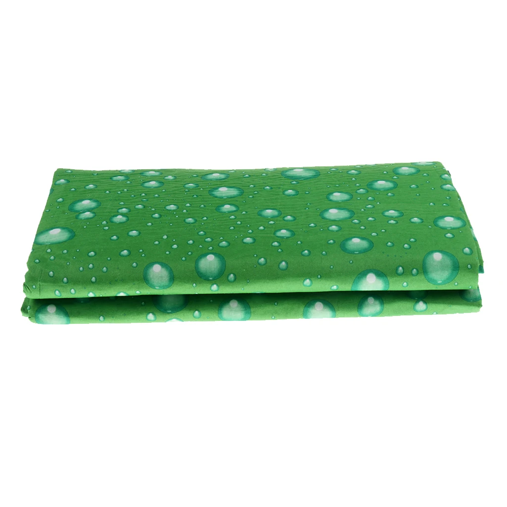 

70.9" x 57" Lightweight Tent Moisture-proof Pad Beach/ Camping/ Picnic Mat Green/Blue/Orange