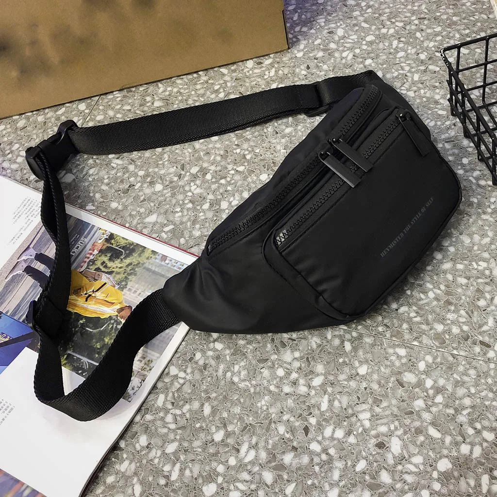 CONEED Fashion Waist Packs Unisex Large Capacity Sports Messenger Shoulder Bag Pouch For Women Run Outdoor Sports Chest Bag
