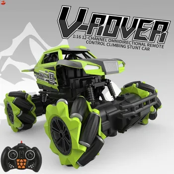 

Boy Chrismass Gift Outside Wireless Control RC Stunt Car Toy 4WD 12CH All-Round Stunt Climbing High Speed Remote Control Car
