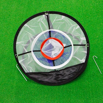 

Outdoor Pitching Chipping Net Pop-up Practice Training Portable Aid Bag