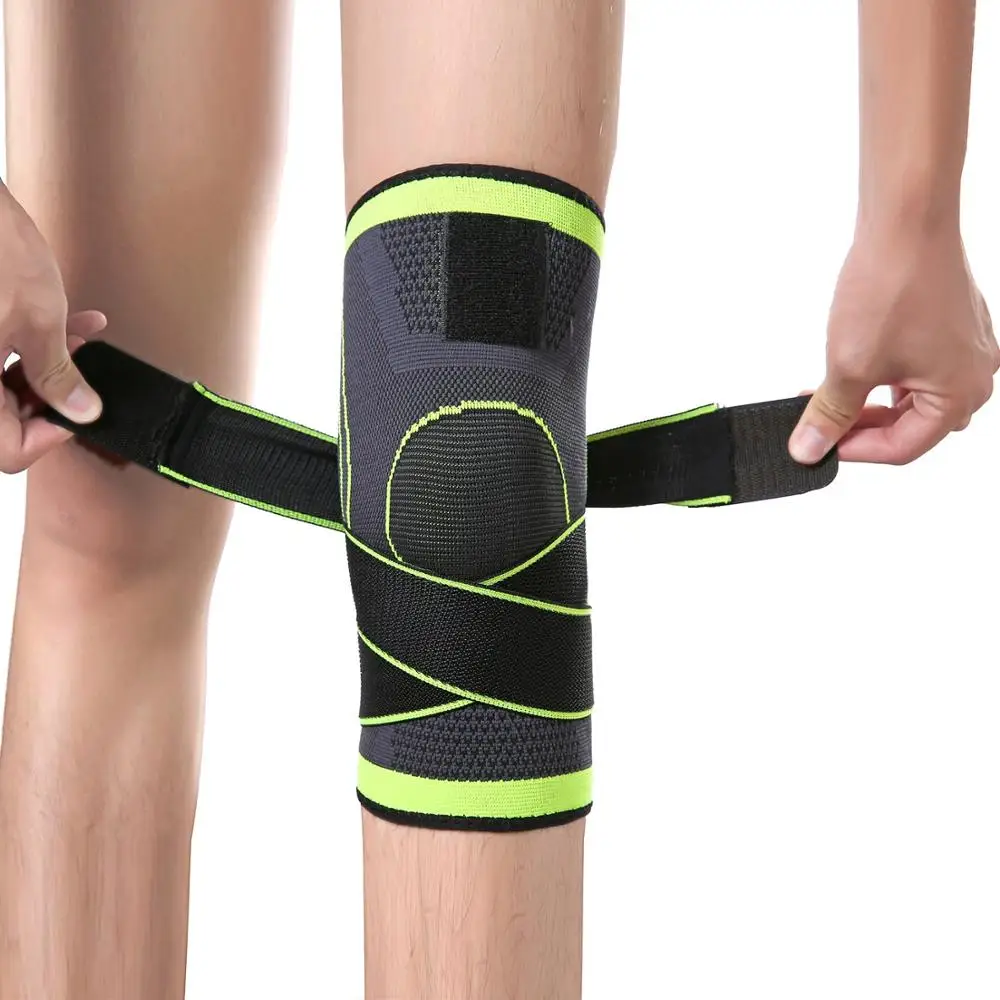 Спортивный наколенник 1 шт. компрессионная эластичная повязка на колено для
