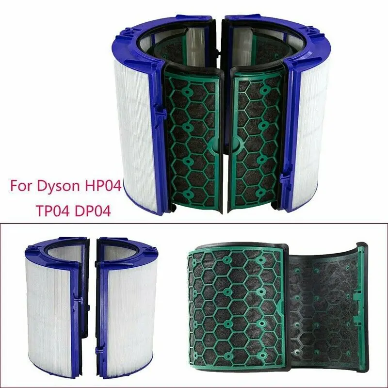 Очиститель воздуха очиститель углерода HEPA фильтр для Dyson очистки вентиляторы HP04 TP04 DP04
