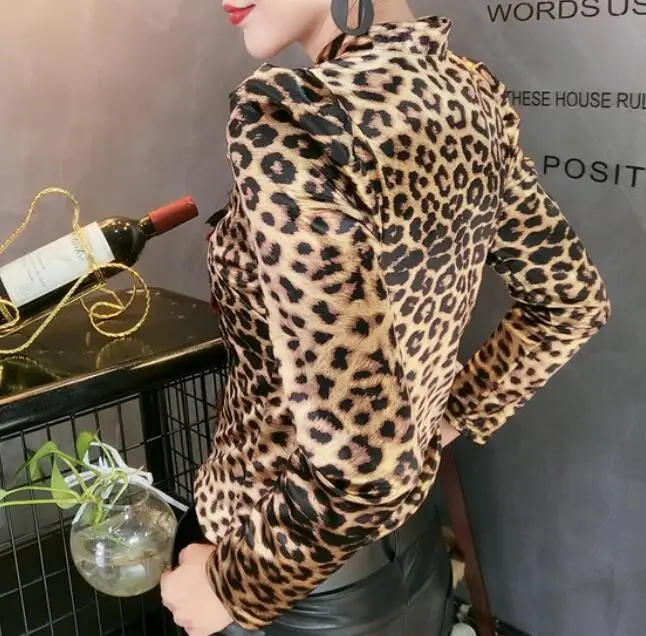 Heavy work embroidered T-shirt women long-sleeved temperament V-neck bottoming slim top tees plus size