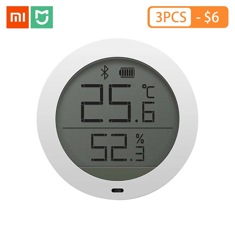 mi jia Bluetooth температура Hu mi dity сенсор ЖК-экран цифровой термометр измеритель влажности поддержка mi Home APP