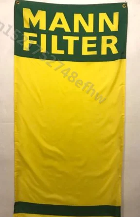 Mann Filter Banner flag 90*150cm60*90cm Size Polyster arty Indoor and Outdoor A decorative Banner flag