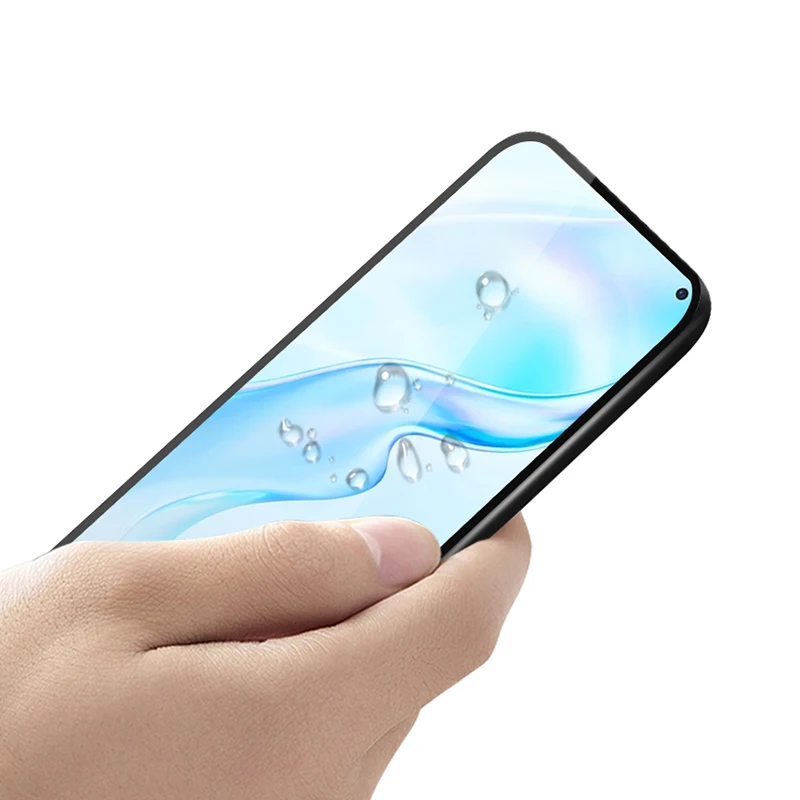 3D закаленное стекло для Vivo S7 полное покрытие 9H пленка Взрывозащищенная Защита
