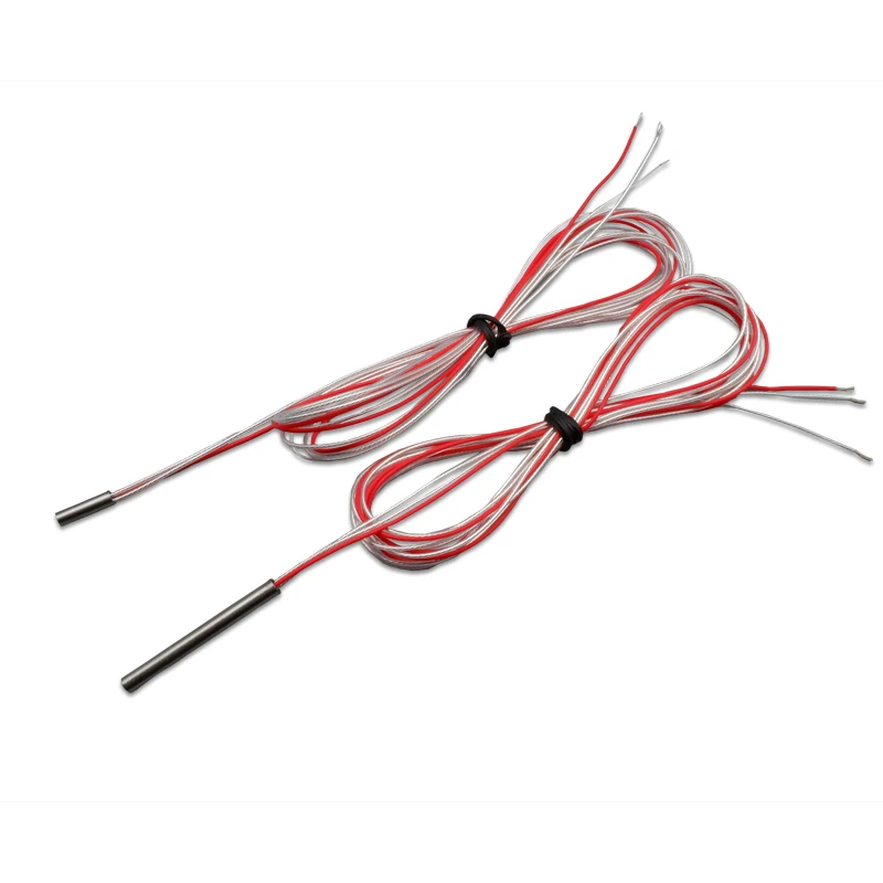 

Two Wire PT100 High Precision Temperature Sensor Platinum Thermistor 3x10 Mm Temperature Sensing Probe 3x15 Mmpt1000