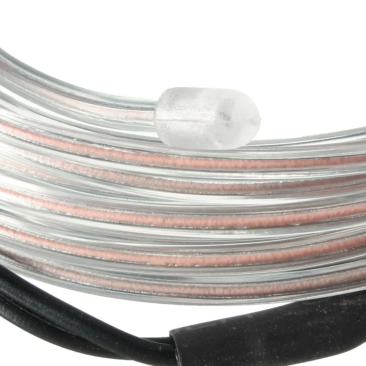 2 м светодиодный неоновый светильник EL Wire Strip светильник с адаптером 3 режима 10 цветов Водонепроницаемый ленточный светильник для автомобиля, велосипеда, танцевального костюма