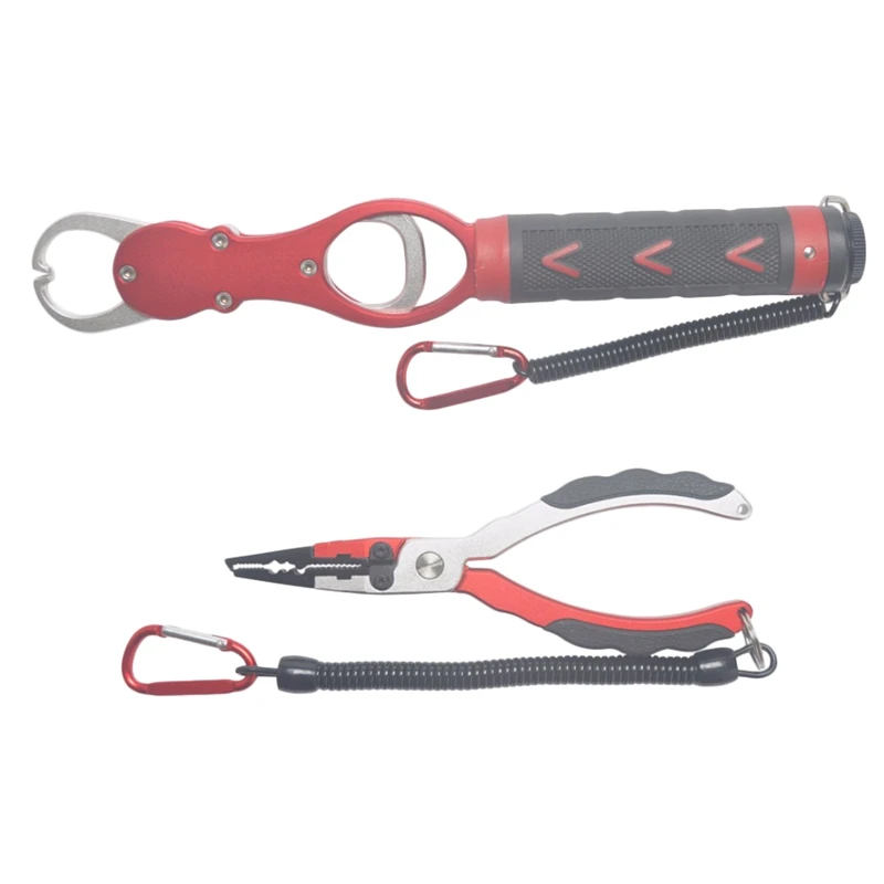 

Aluminum Alloy Multifunctional Aluminum Fishing Tools Pliers And Fish Grip Set