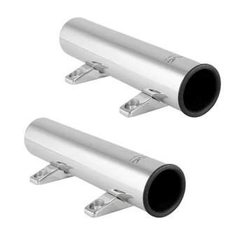 

2 Pieces / Set Heavy Duty Boat Fishing Vertical Rod Rack Holder Pole Rest Side Mount for Marine Yacht