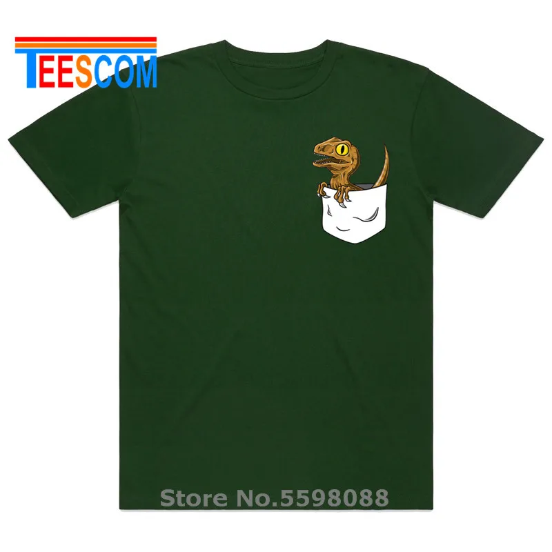Футболка с забавным карманом динозавром футболка рисунком парка Юрского периода