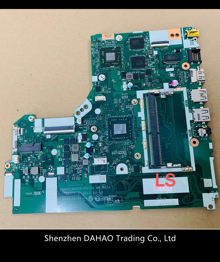 V-образной КРЕПЕЖНОЙ ПЛАСТИНОЙ LS NM-B321 материнская плата для ноутбука Lenovo 320-17AST DG425