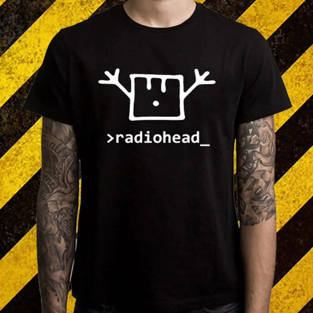 Новый Radiohead чехлы с напечатанным логотипом рок-группы мужские комплект из черной