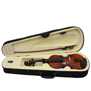 

AV01 Retro Color Tiger Pattern Light Violin Beginner Practice Violin