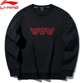 

Li-Ning Men Wade Sports Sweater Winter Fleece Regular Fit 72% Cotton 28% Polyester LiNing li ning Sport Knit Top AWDP673 MWW1632