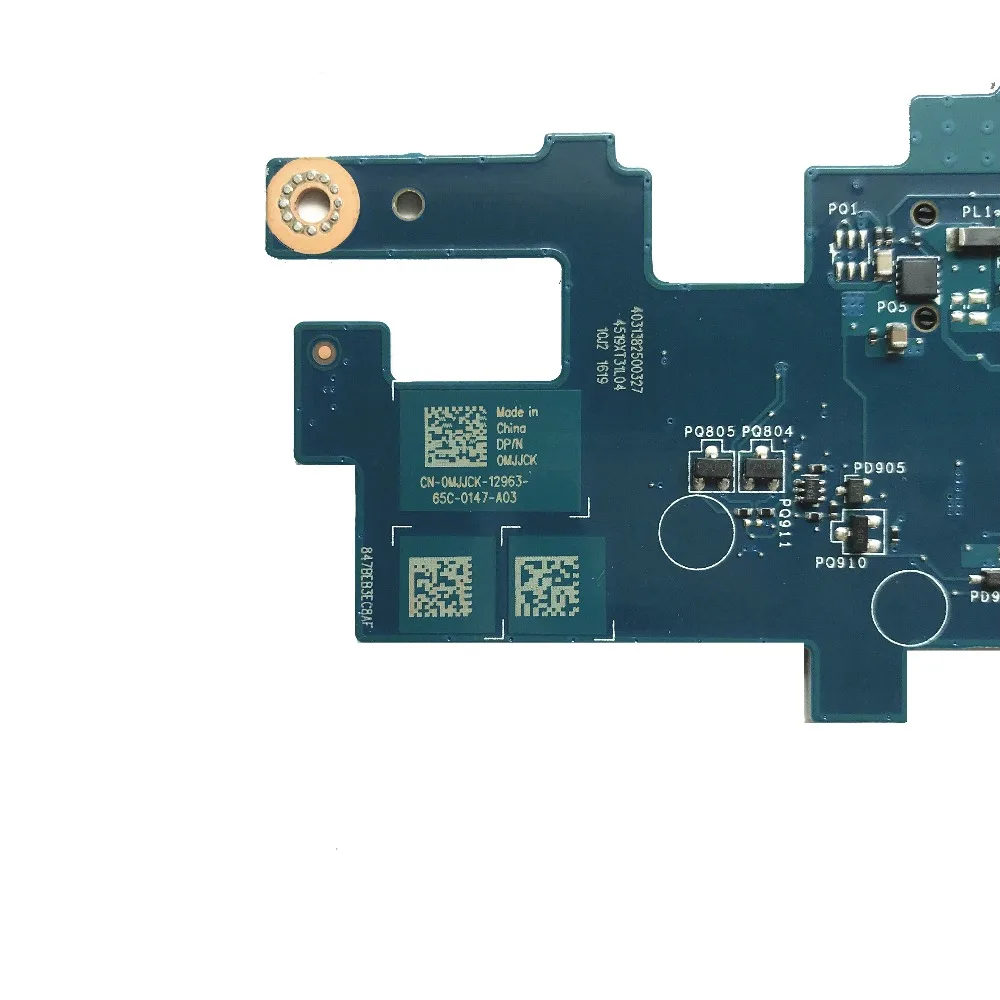 Материнская плата для ноутбука Dell Latitude E5570 CN-0MJJCK 0MJJCK с SR2EU i3-6100U cpu ADM80 LA-C641P DDR4