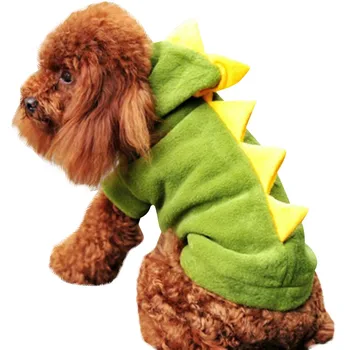 

Pet Clothes Puppy Small Big Large Dog Coat Clothing Pet Dog Puppy Cat Winter Warm Sweater Dinosaur Costume Jacket Apparel YL5