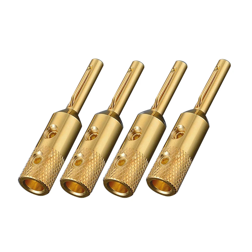 Viborg VB401R - Bananenstecker Bananen  Rhodiniert - AVcorp