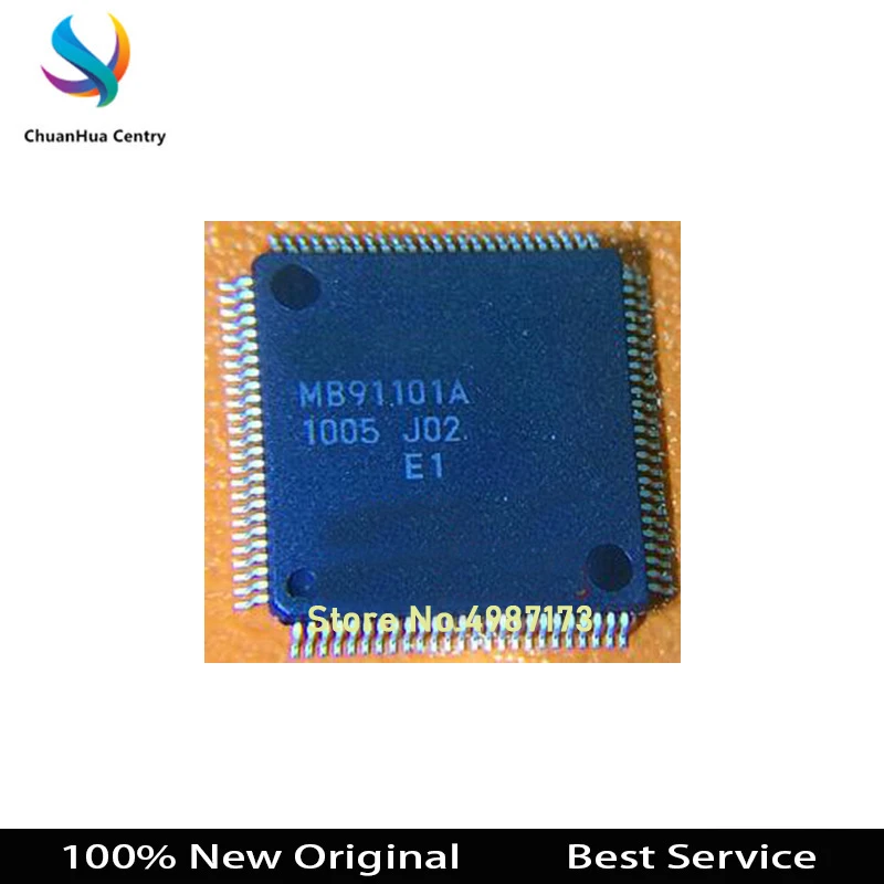 

1 шт., MB91101A QFP100 100%, новая Оригинальная фотография