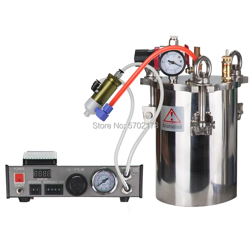 Quick-drying glue precision anaerobic valve single-action 502-point valve thimble anaerobic special glue dispenser
