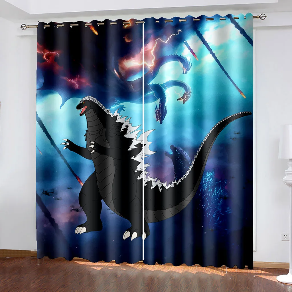 

Kids Todder Bedroom Blackout Curtain Cartoon Dinosaur Window Curtain Living Room Colorful Drapes Decor Cortinas Para La Salaカーテン