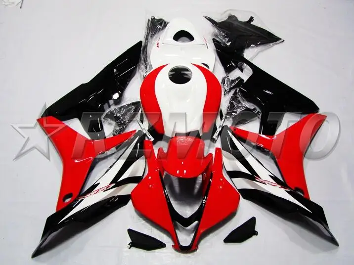 Литьевая Форма ABS мотоцикл полный обтекатель комплект подходит для Honda CBR600RR 600 07 08 F5 2007 2008 Обтекатели Черный Красный Белый