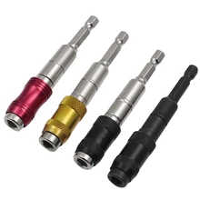 

Mintiml 1/4" Hex Magnetic Screw Drill Tip Drill Screw Tool Quick Change Locking Bit Holder Guide Drill Bit Screwdriver