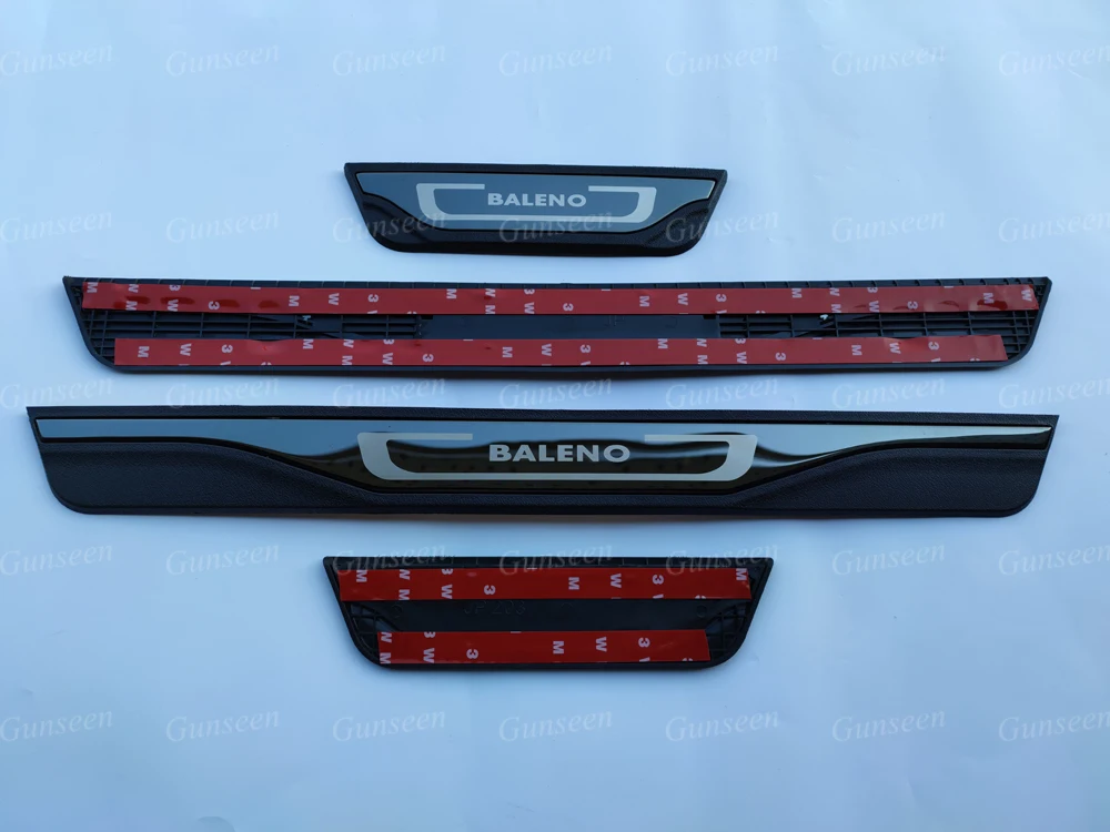 Per Suzuki Baleno davanzale battitacco protezione accessori auto adesivi Styling Trim soglia pedali coperchio di protezione 2015-2022