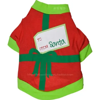 

Dogs Clothes Medium Product Print Thicker Breathable Sweatshirt Christmas Pet Clothing Chihuahua Autumn Winter Ropa Para Perro