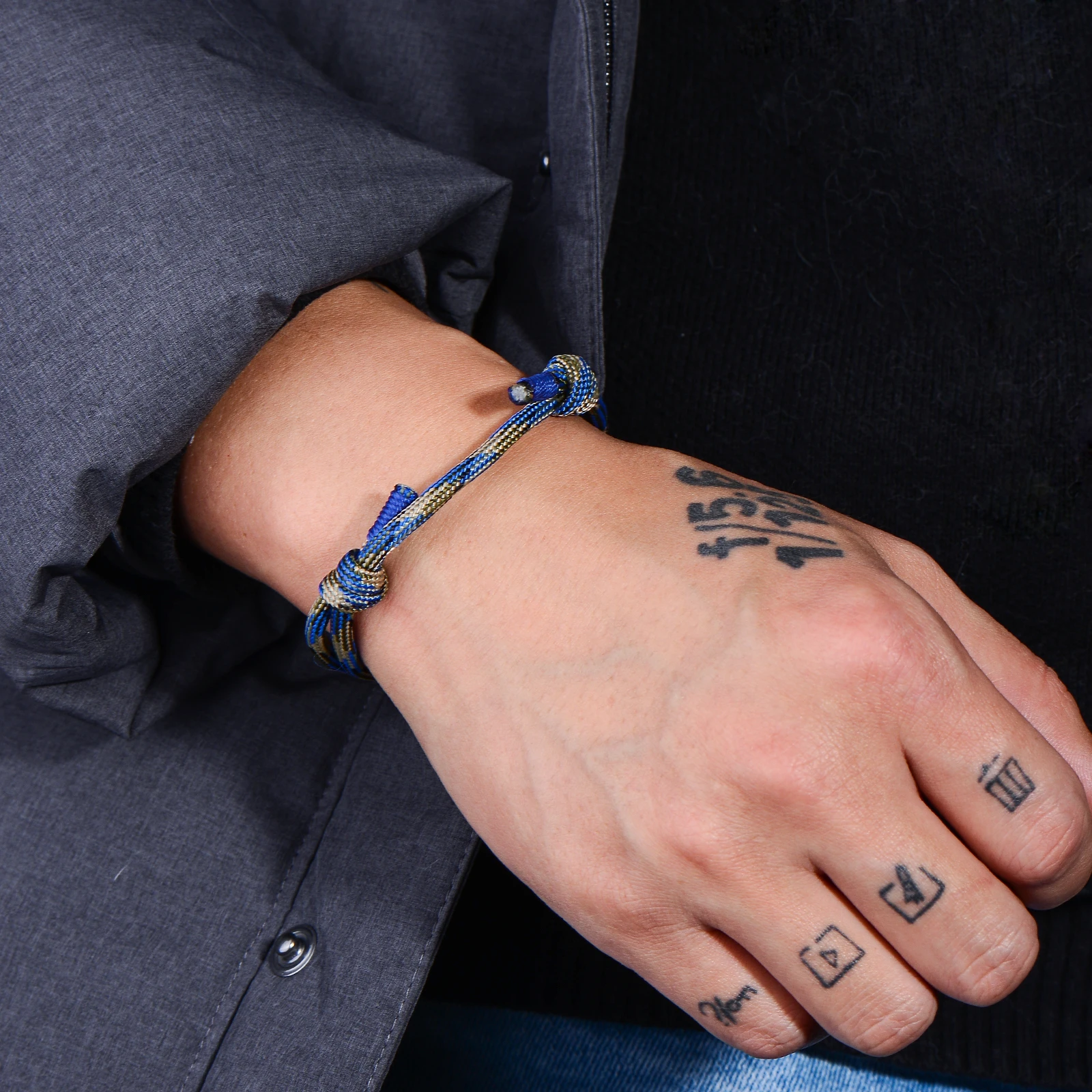 Paracord Rope Braiding Bracelet for Men Women Bracelet Jewelry
