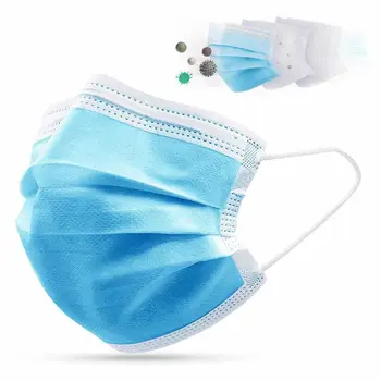 

2020 Summer Child Size Disposable Masks 3 Layer Kids Mask For Children Aged 4-12 Breathablthe Mouth Face Mask