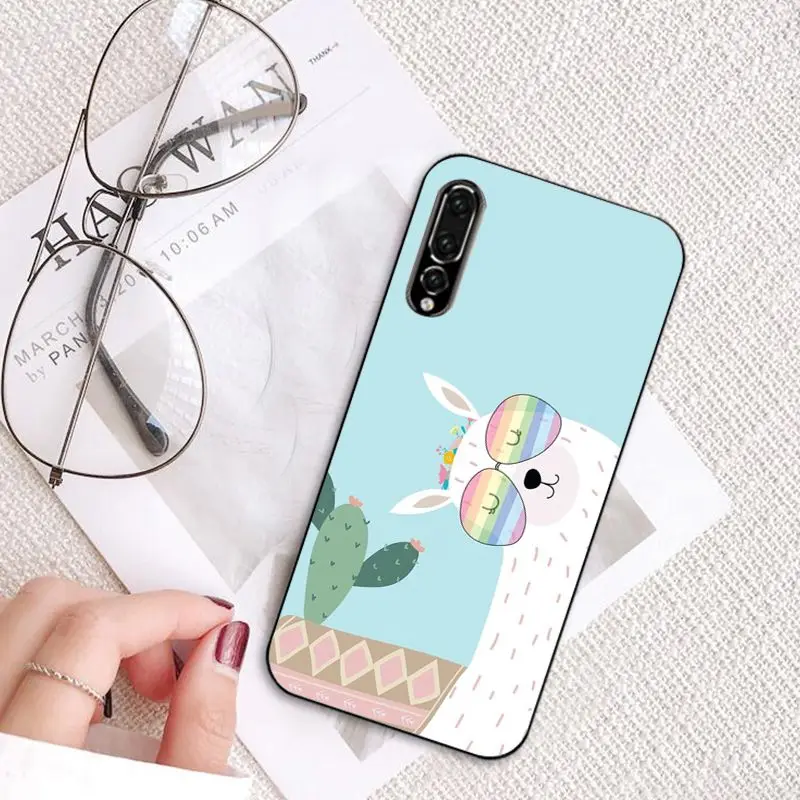 Cartoon Lama Llama Alpacas Animal