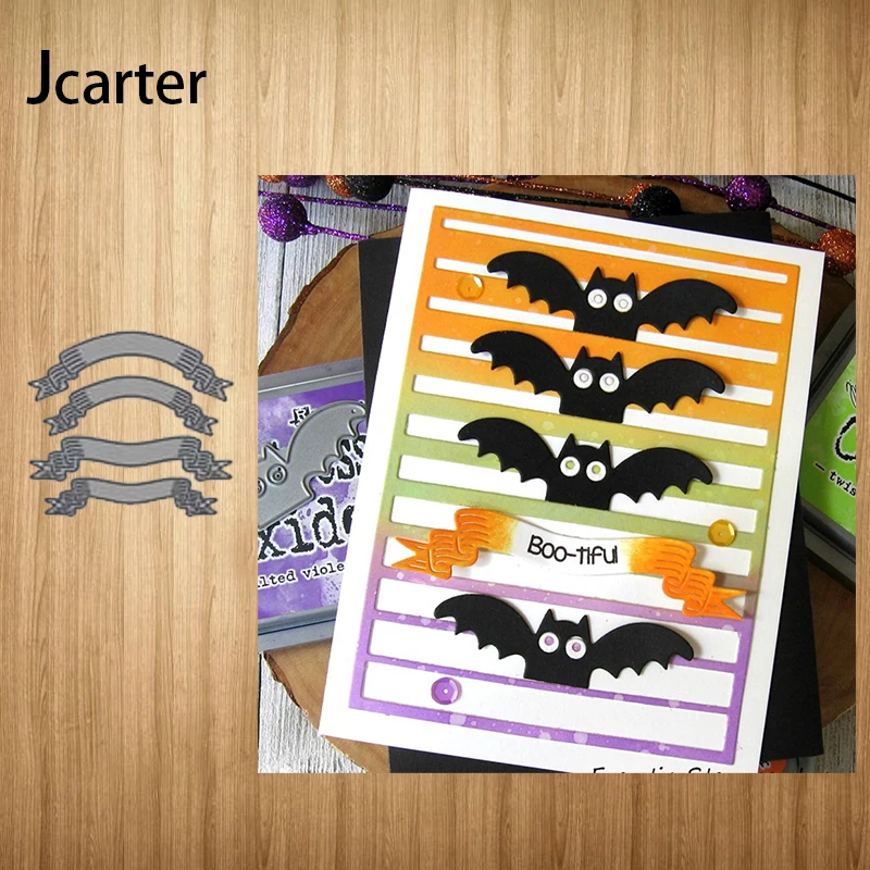 

Banner Slogan Metal Cutting Dies Craft Stencil for Scrapbooking Handmade Tools Make Album Paper Model Punch Blade Decor Template