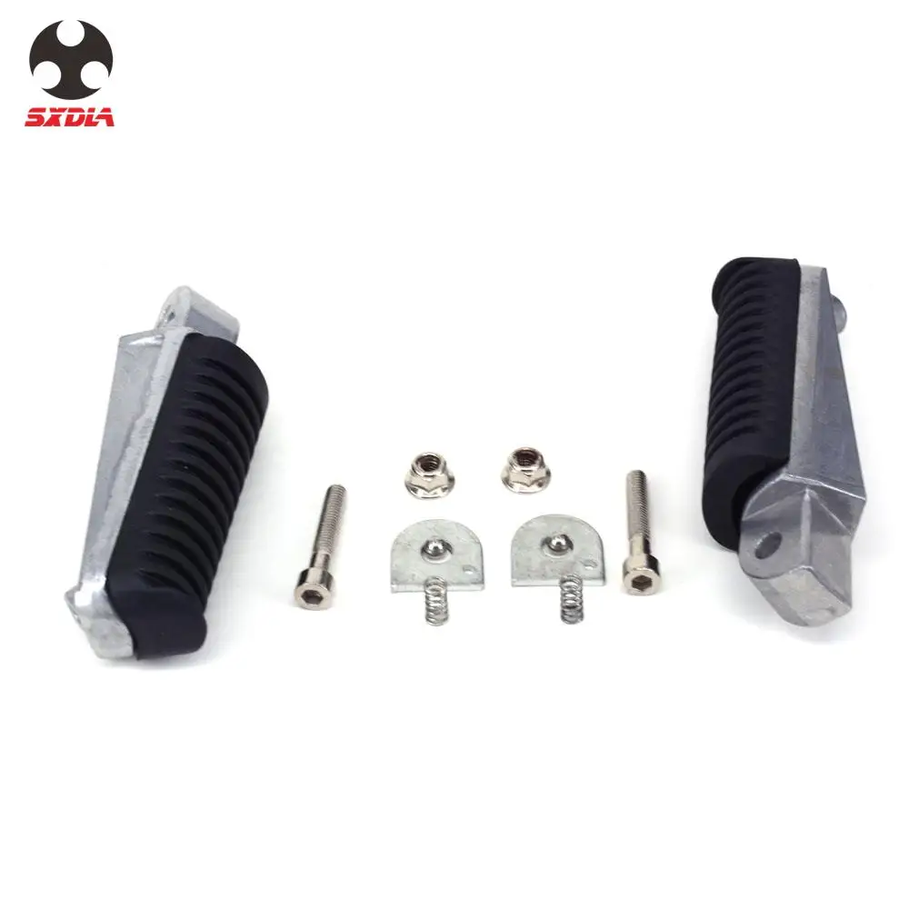 Street Bike Rear Foot Pegs Footrest Pedal For Yamaha FJR 1300 FZ1 FZ 400 FZ6 FZ6R XJR 400 XJR 1200 XJR 1300 XJ6 Motorcycle