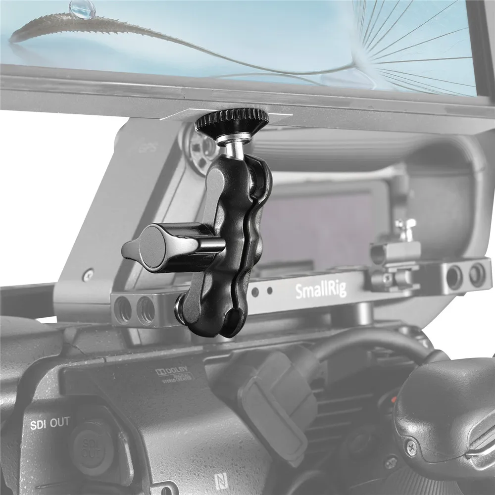 Universal Magic Arms with Small Ballhead (2pcs Pack) For Camera Cage/Top Plate /