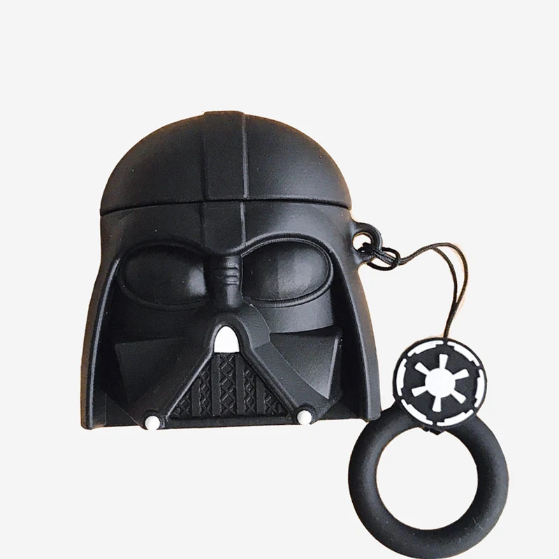 Чехол Starwars для Airpods Pro или 1/2 защитный чехол наушников с аниме фигуркой Дарта