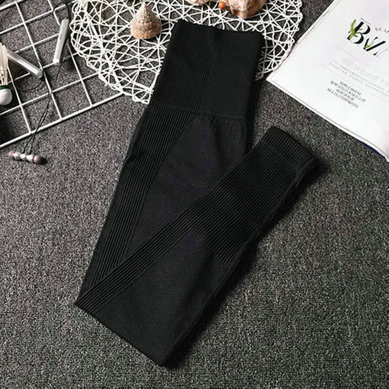 Black Pant 2 шт., комплект для йоги, спортивный костюм, одежда для фитнеса, для женщин, пуш-ап, спортивный бюстгальтер, бесшовные леггинсы, комплект для спортзала, тренировочные штаны для бега, спортивная одежда - Цвет: Black Pant